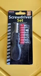 New Sterling Tools Screwdriver Set Includes 8 Bits - MT523 (phillips & Slotted). Fixed Price $9.99.