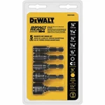 Dewalt Pc Impact Ready Magnet Nut Driver Set #DW2235IR New 1/4" Thru 1/2". Fixed Price $24.99.