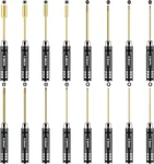 Rc Car Tool Kit - 16PCS Screwdriver Set Includes Flat, Phillips, Hex, Black. Fixed Price $57.86.