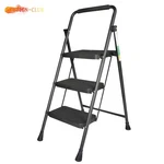 Sturdy Steel 330 Lbs Step Ladder Folding Stool With Wide Anti-slip Pedal. Fixed Price $42.02.