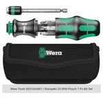 Wera Tools Bit Driver Kraftform Kompakt 25 Rapidaptor Bayonet Pouch 5051024001. Fixed Price $39.99.