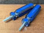 Nos Hacked Kd/xcelite Full Handle Stubby Screwdriver Set, Made In Usa. Fixed Price $18.00.