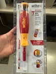 New 7 Pc Slimline Insulated Ultra Driver Slotted/phillips/square Wiha 28394. Fixed Price $116.00.