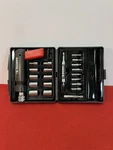 Husky Torque Driver Socket & Bit Set With Compact Screw Guide Case. Fixed Price $24.95.