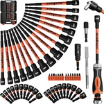 Horusdy 59PCS Magnetic Nut Set With 6-IN-1 Ratcheting Screwdriver Hand.... Fixed Price $58.99.
