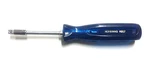 Vintage Herbrand M20F 1/4" Flexible Screwdriver Blue Handle Made Canada. Fixed Price $18.49.