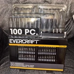 Evercraft 100 Pc Screwdriver Set, KT1. Fixed Price $21.99.