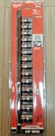 Milwaukee 14PC 3/8" Drive Shockwave Impact Socket Set W/rail 7-21MM #49-66-7007. Fixed Price $83.69.
