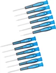 Rotation 12-PIECE Precision Screwdriver Set Phillips Slotted Torx Star Brand New. Fixed Price $12.50.