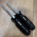 Lot Of 2 Allen 30836 #1 Phillips Head Screwdriver Usa Black Handle. Fixed Price $19.49.