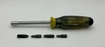 Vintage Stanley Workmaster 66-801 Magnetic Screwdriver 4 Bits- Made Usa. Fixed Price $18.99.