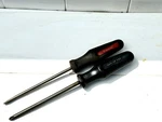 2 Crescent Round Shank Screwdrivers 6 Flat Tip/philips 11 Total Length Usa. Fixed Price $19.99.