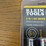 Klein Tools 32800 6-IN-1 Multi-bit Nut Driver, Heavy Duty. Fixed Price $30.00.