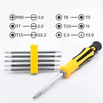 12 In Screwdriver Set Cross Flat Bits Multifunction Precision Tool For Home. Fixed Price $20.79.
