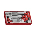 Teng Tools 7 Piece Metric Handle Hex Key Allen Wrench Driver Set. Fixed Price $55.99.