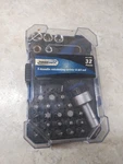 Torquesmith 32 Piece T-handle Racheting Driver Bit Set. Fixed Price $16.99.