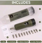 Arshtool Adjustable Torque Screwdriver 10-70 In-lb Hex T10 Green/black. Fixed Price $30.00.