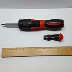 Craftsman Speed Multiplying Ratcheting Bit Screwdriver W/ Storage - 47479. Fixed Price $27.95.