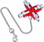 Knipex 00 11 06 Universal Control Cabinet Key, Red. Fixed Price $57.30.