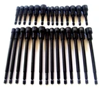 28PC Goliath Industrial Impact Magnetic Nut Driver Setter Laser Etch Sae Mm. Fixed Price $77.99.