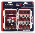 (j) Norske Tools 40PCS Screwdriver Set, Impact Torsion, Ph, Sq & Torx. Fixed Price $44.99.