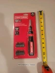 Craftsman New 13 Pc. Telescoping Multi Bit Screwdriver Tool Set CMHT68018 (nisp). Fixed Price $24.99.