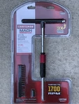 Craftsman 17 Pc. T-handle Driver + Bits Set 1/4" Mach Series 948025. Fixed Price $58.00.