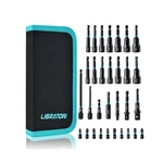 Libraton 31PCS Magnetic Nut Driver Set, Impact Drill Bit 1/4", Met.... Fixed Price $45.96.