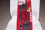 Craftsman 10 Pc. Diamond Tip Stubby/long Extreme Grip Screwdriver Set 50838 New. Fixed Price $200.00.