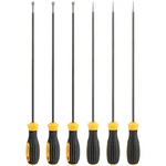 Seunmuk 6 Pcs 12 Inch Long Magnetic Precision Screw Driver Tool Set, 3 Flat H.... Fixed Price $35.63.