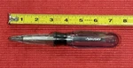 Husky 628-375 New 6-IN-1 Screwdriver Reversible Clear Handle Phillips,slotted. Fixed Price $12.99.