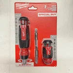Milwaukee 48-22-2905 14-IN-1 Multi-bit And 8-IN-1 Ratcheting Screwdrivers. Fixed Price $34.99.