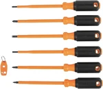 Klein Tools 85077INSR Insulated Screwdriver Set With Magnetizer, Made Usa. Fixed Price $44.99.
