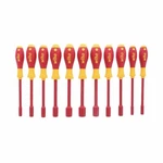 Wiha 32296 11 Piece Insulated Softfinish Nut Driver Set - Inch. Fixed Price $147.86.