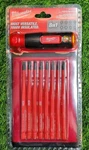 Milwaukee Tool IN-1 Insulated Screwdriver Set (48-22-2218). Fixed Price $38.00.