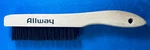 Allway Tool Inc Wire Brush Wood Handle Carbon Steel Bristles WB416. Fixed Price $7.50.