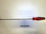 Snap-on Tools New Red Flat Head Hard Grip Screwdriver SHD4160BR. Fixed Price $69.99.