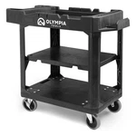 Olympia Tools 2-IN-1 Heavy Duty Utility Work Cart Rolling With Wheels. Fixed Price $159.99.