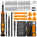Jorest 59-IN-1 Precision Screwdriver Set With Torx, Philips, Flat Bits, Colorful. Fixed Price $27.99.