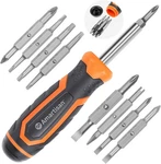 Amartisan 18-IN-1 Multi-bit Screwdriver Set, Orange. Fixed Price $12.69.