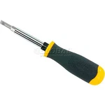 6 Way Slotted Phillips Nutdriver Screwdriver W/ Ergonomic Handle. Fixed Price $14.09.