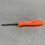 Snap On Tools Orange Screwdrivers W/pocket Clip New SDD204O. Fixed Price $17.95.