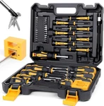 Magnetic Screwdrivers Set With Case, Amartisan 43-PIECE Includs Slotted, Phil.... Fixed Price $26.00.