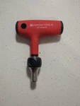Japan New Pb Swiss Tools Cross Handle Ratchet Bit Holder 1255.MR-80CBB. Fixed Price $75.00.