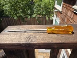 Xcelite 1/4 7.5 Shank Flat Slotted Screwdriver Yellow R148. Fixed Price $7.99.