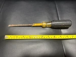Klein Tools 620-6 General Purpose Slotted Screwdriver 5/16 Round. Fixed Price $21.99.