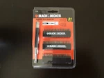 Black+decker Screwdriver Bit Set, 31-PIECE 71-933. Fixed Price $12.00.
