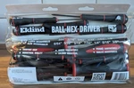 Eklind 13-PIECE Ball Hex Screwdriver Set Tool Company 90113. Fixed Price $38.11.