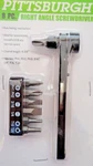 Pittsburgh 8 Piece Right Angle Offset Screwdriver Ratcheting Tool Hex Bit. Fixed Price $13.99.