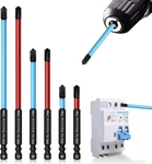 Phillips Pozidriv Slotted Bits For Electricians Lattook 6PCS Cross And. Fixed Price $18.72.